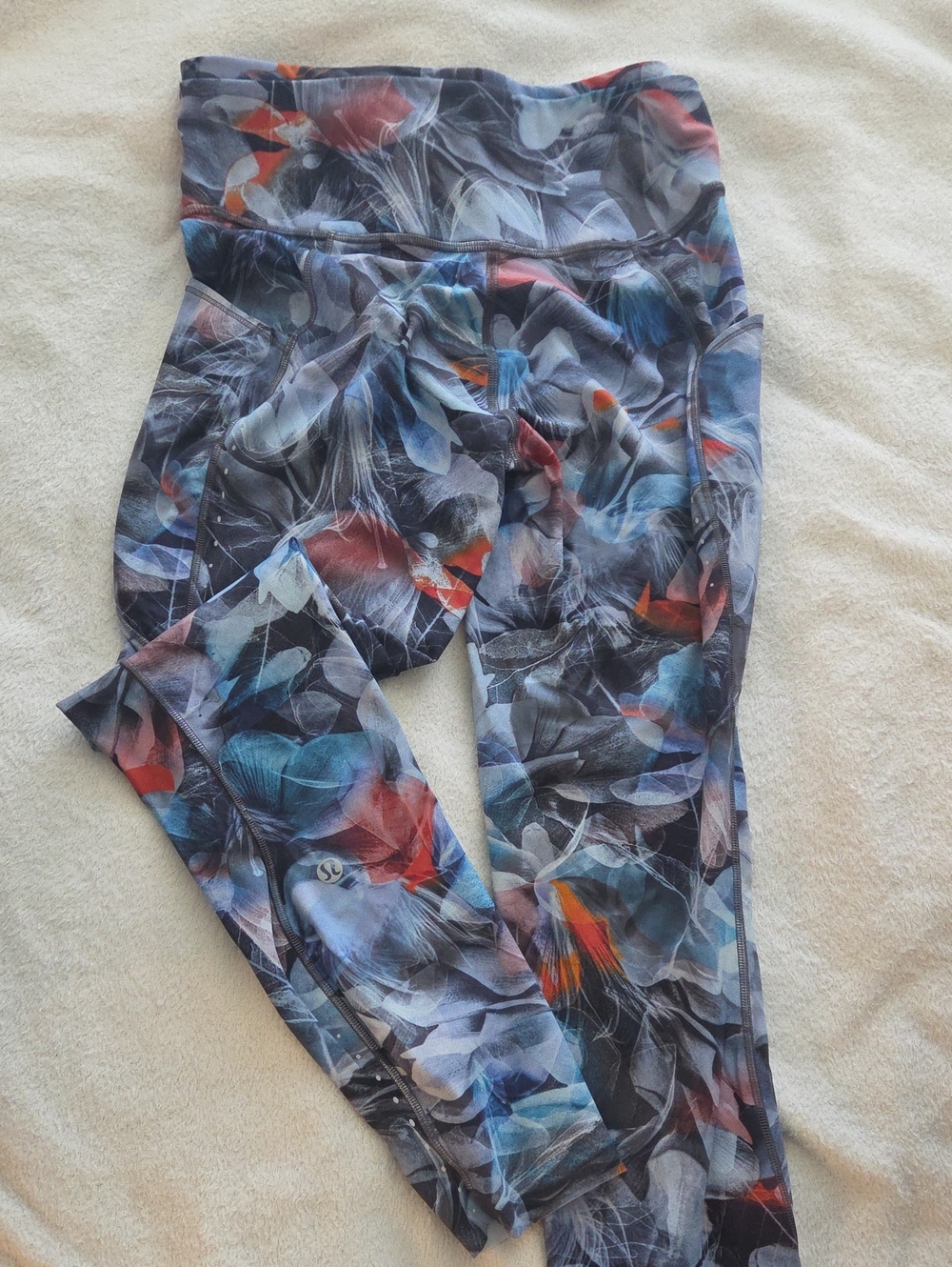 Lululemon Multicolor Floral-Print Leggings - Brand Unspecified